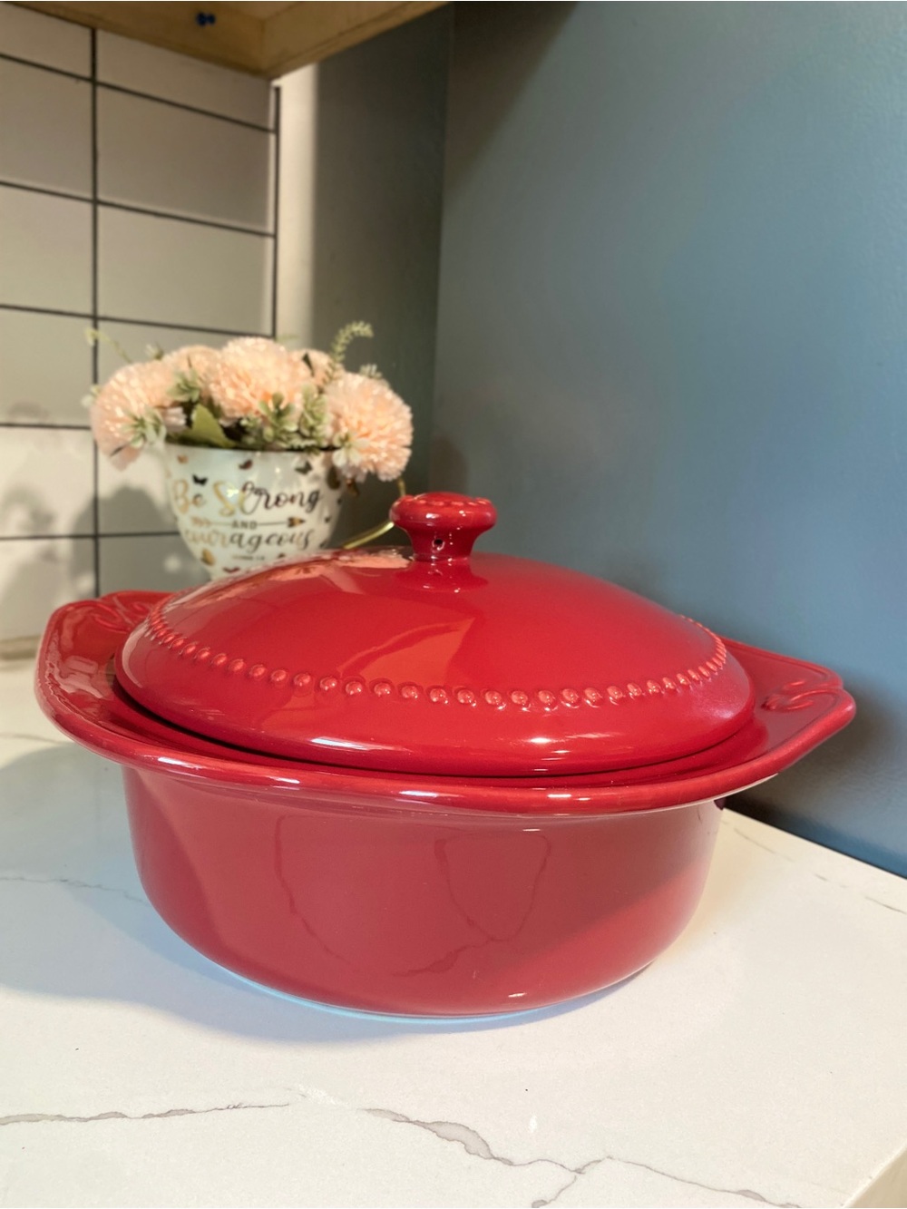 Princess House Red Casserole